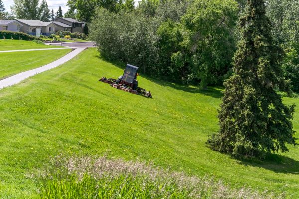 Hillside Mowing in Andover